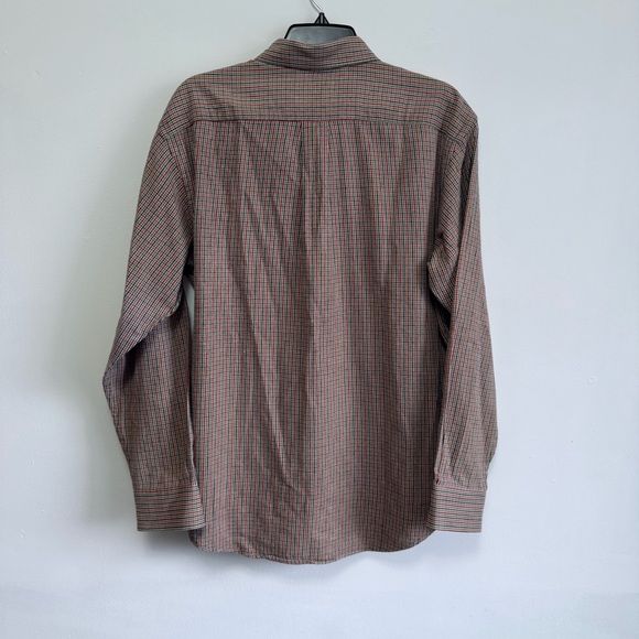 Roundtree & Yorke Men's Plaid Long Sleeve Shirt - Picture 2 of 5
